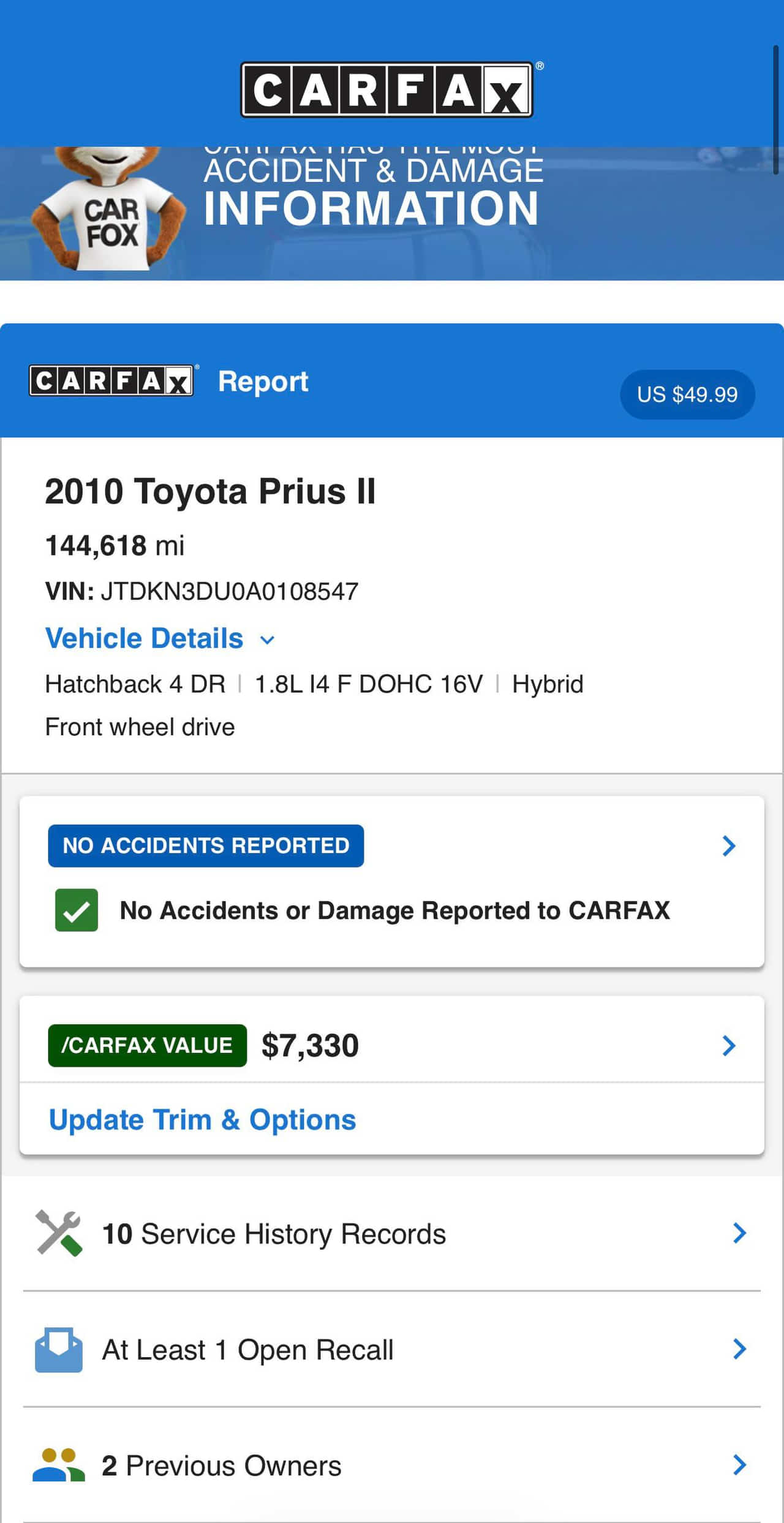 Car Preview